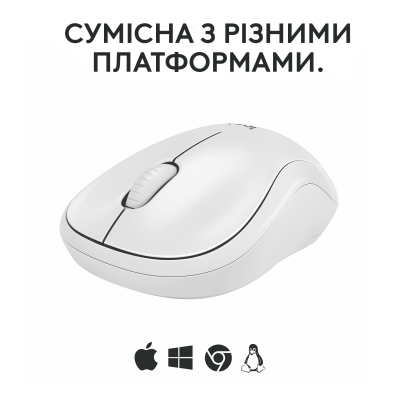 Миша Logitech M240 Silent Bluetooth Off White (6878947) Миша Logitech M240 Silent Bluetooth Off White (6878947)