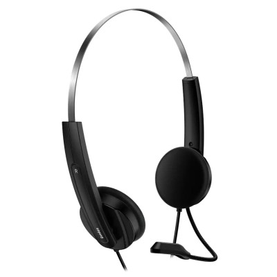 Гарнітура Genius HS-220U USB-C Black (7095642) Гарнітура Genius HS-220U USB-C Black (7095642)