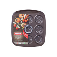 Форма PYREX ASIMETRIA, 9 шт. 6.5 см. (6345120) Форма PYREX ASIMETRIA, 9 шт. 6.5 см. (6345120)
