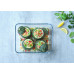 Форма з кришкою Pyrex Pure Glass, 24x19x8 см (2.6 л) (7092351) Форма з кришкою Pyrex Pure Glass, 24x19x8 см (2.6 л) (7092351)