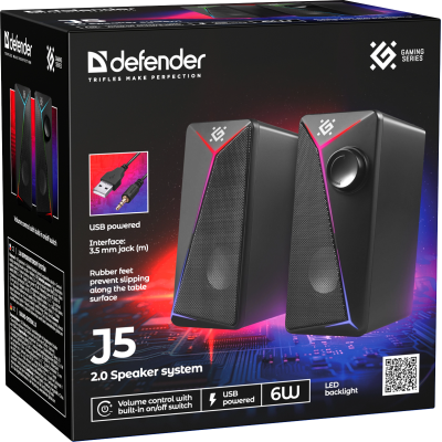 Акустика Defender J5 6W (65965) (7153549) Акустика Defender J5 6W (65965) (7153549)