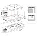 Газова варильна поверхня Whirlpool GOFL 629/NB1 (7036085) Газова варильна поверхня Whirlpool GOFL 629/NB1 (7036085)