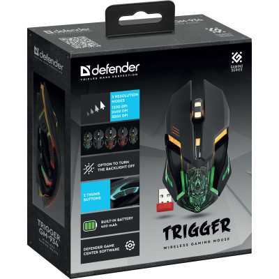Миша Defender Trigger GM-934 Black (52934) (7293233) Миша Defender Trigger GM-934 Black (52934) (7293233)