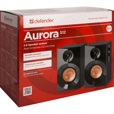 Акустика Defender 2.0 Aurora S12 12W дерево (65415) (6001794) Акустика Defender 2.0 Aurora S12 12W дерево (65415) (6001794)