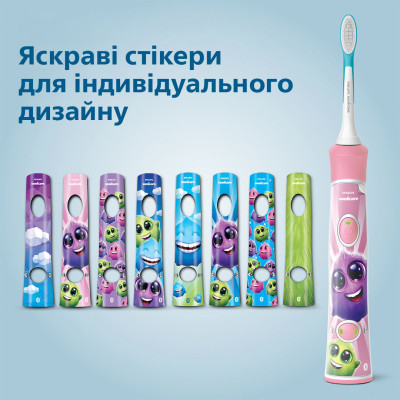 Зубна електрощітка Philips HX6352/42 Kids Smart Pink (6569557) Зубна електрощітка Philips HX6352/42 Kids Smart Pink (6569557)