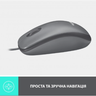 Миша комп'ютерна Logitech Mouse M100 Black (910-006652) (6853362) Миша комп'ютерна Logitech Mouse M100 Black (910-006652) (6853362)