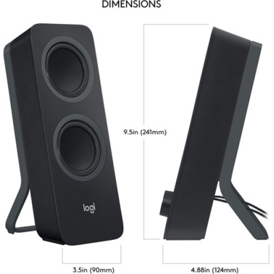 Акустика Logitech Z207 Bluetooth Black (L980-001295)  (6582113)