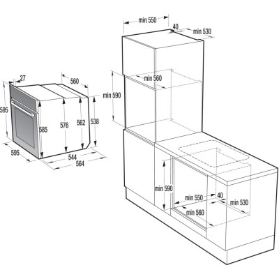 Електрична духова шафа Gorenje BOP6373E28EBG (7152019)