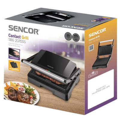 Гриль Sencor SBG 2070SS (6907828) Гриль Sencor SBG 2070SS (6907828)