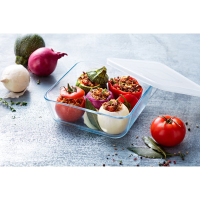 Форма з кришкою Pyrex Cook&Freez, 15х15 см (6797404) Форма з кришкою Pyrex Cook&Freez, 15х15 см (6797404)