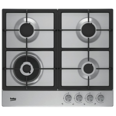 Газова варильна поверхня Beko HIAW 64225 SX (6349848) Газова варильна поверхня Beko HIAW 64225 SX (6349848)