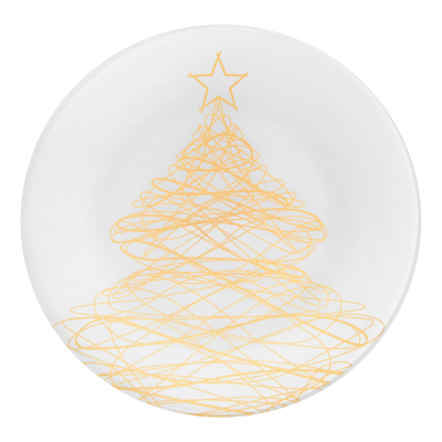 Тарілка Viva NY Tree Gold, 25 см (7109508)
