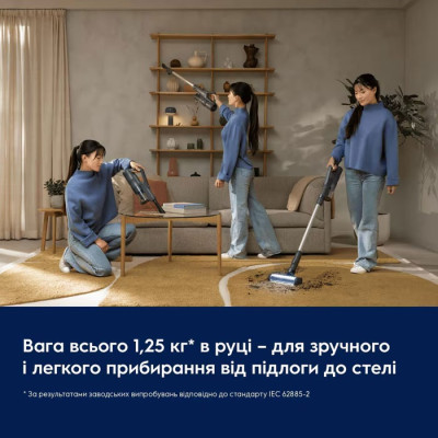 Акумуляторний пилосос Electrolux EP51UH18DB (7297412)