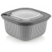 Контейнер Idea Home 00683 Line Box Gray 1.8 л (00683 Gray) (7180064)