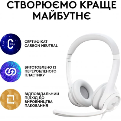 Гарнітура Logitech USB H390 (981-001286) White (6857749) Гарнітура Logitech USB H390 (981-001286) White (6857749)