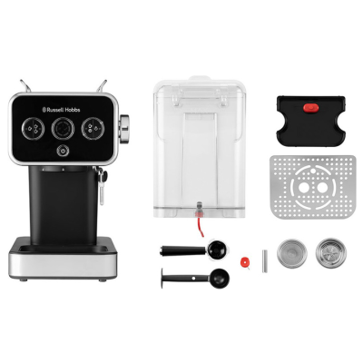 Кавоварка еспрессо Russell Hobbs 26450-56 Distinctions Black (6943149) Кавоварка еспрессо Russell Hobbs 26450-56 Distinctions Black (6943149)
