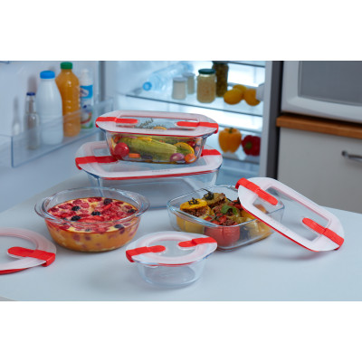 Форма PYREX COOK&HEAT 26х23х8 см (6334128) Форма PYREX COOK&HEAT 26х23х8 см (6334128)