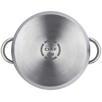 Каструля Bravo Chef 18 см (2.6 л) з кришкою (6720868)