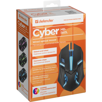 Миша Defender Cyber MB-560L (52560) (6462791)