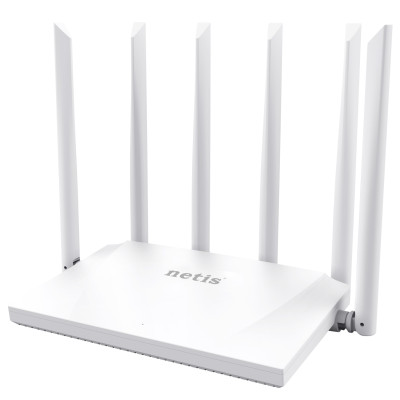 Бездротовий маршрутизатор Netis NC63 AC1200Mbps MU-MIMO Dual Band Gigabit Router (7160686) Бездротовий маршрутизатор Netis NC63 AC1200Mbps MU-MIMO Dual Band Gigabit Router (7160686)