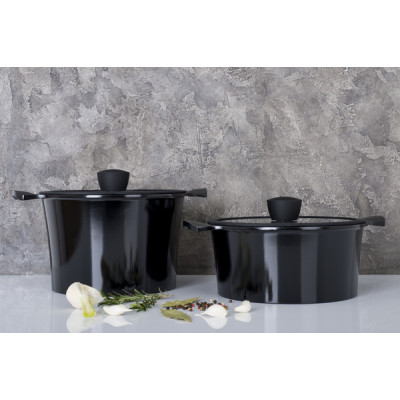 Каструля RINGEL Zitrone Black (4.2 л) 24 см (6471575) Каструля RINGEL Zitrone Black (4.2 л) 24 см (6471575)