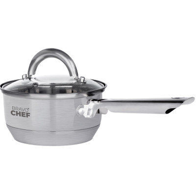 Ківш Bravo Chef 14 см (1.15 л) з кришкою (6720872) Ківш Bravo Chef 14 см (1.15 л) з кришкою (6720872)